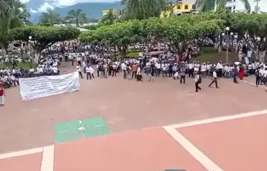 Marchan en Chiapas para pedir seguridad en Frontera Comalapa