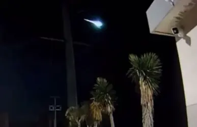 ¿Estrella fugaz o meteorito? Extraña luz ilumina Nuevo León