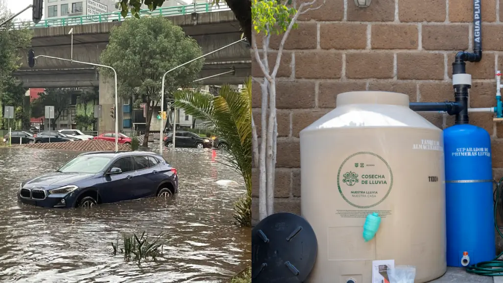 De la lluvia al drenaje: ¿Por qué la CDMX se inunda, pero no tiene agua?