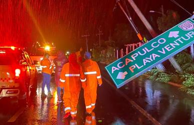 Tormenta John deja dos muertos y daños materiales en Guerrero