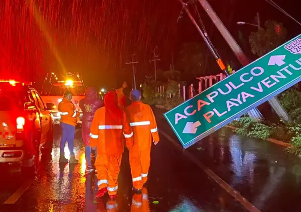 Tormenta John deja dos muertos y daños materiales en Guerrero