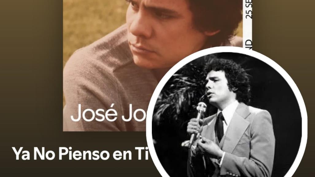 Lanzan canción inédita de José José; aquí te decimos dónde escucharla