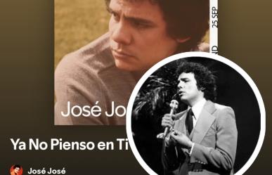 Lanzan canción inédita de José José; aquí te decimos dónde escucharla