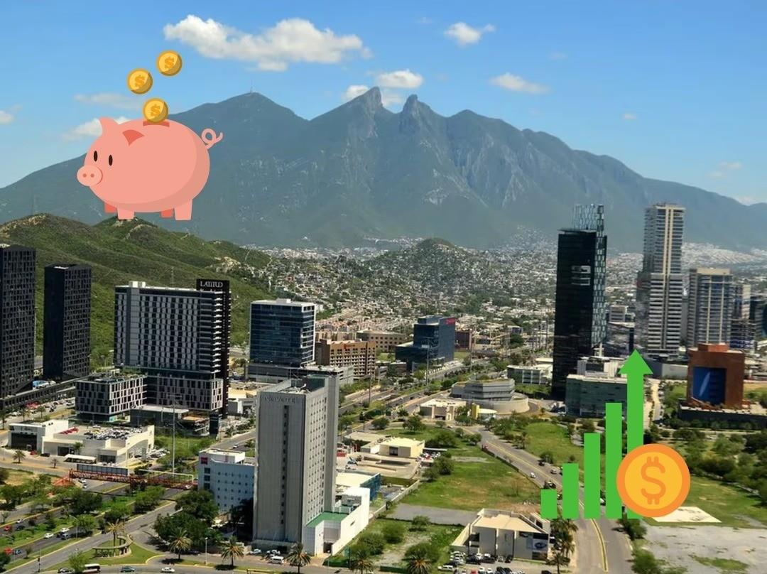 El área metropolitana de Monterrey una de las zonas economicamente proliferas. Foto: Canva.