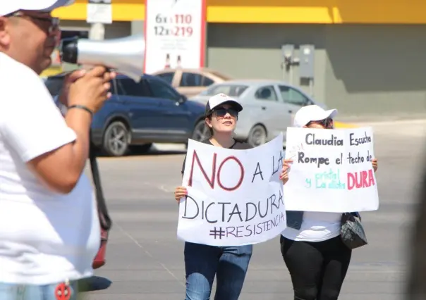 Trabajadores del PJF protestan en La Paz contra reforma judicial