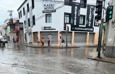 Helene deja lluvias fuertes a su paso por Yucatán