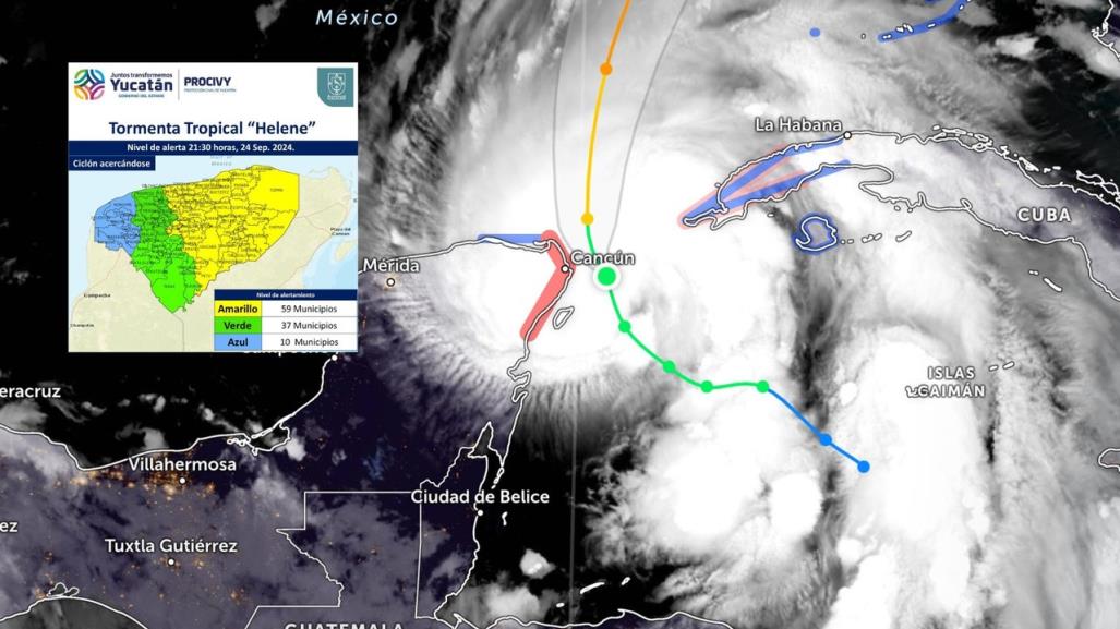 Clima en Yucatán: reporte de Helene para este 25 de septiembre