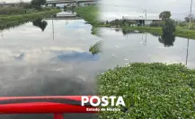 ¡Cuidado! El río Lerma en riesgo de desbordarse (VIDEO)