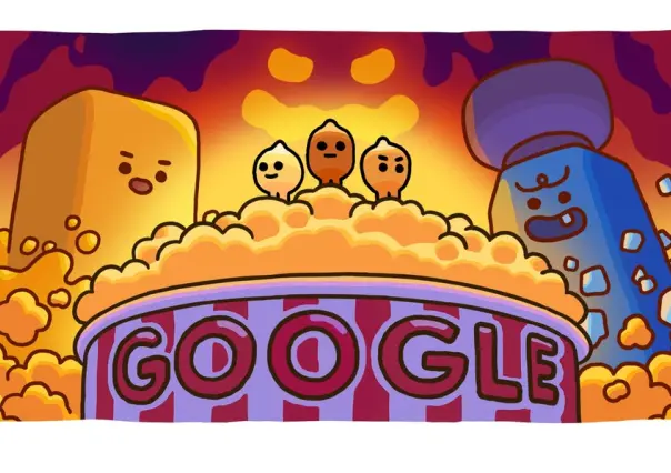 ¡Pop! Google celebra las palomitas de maíz con un Doodle interactivo