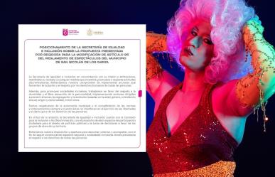 Secretaría de Igualdad e Inclusión rechaza prohibición de espectáculos de Drag Queens