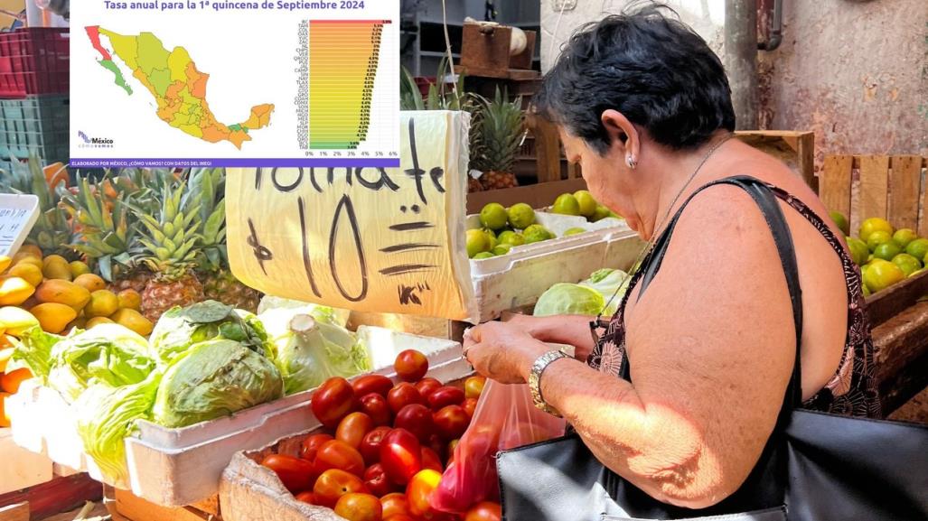 Yucatán, entre los  cinco estados con la mayor inflación del país