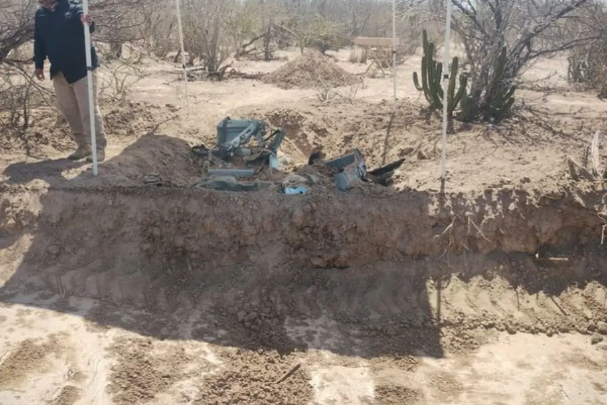 Localizan partes del vehículo donde viajaban agentes. Foto: SOS Rotativo El periódico del Pueblo