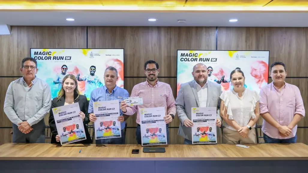 Anuncia David de la Peña la Magic Color Run 2024 en Santiago