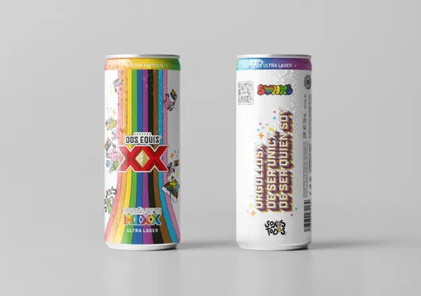 Dos Equis presenta latas especiales para celebrar el Pride