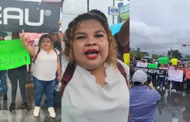 Trabajadores de Louis Garneau exigen justicia bajo la lluvia tras cierre