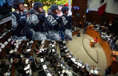 Aprueban traspaso de la Guardia Nacional a la Sedena en el Senado