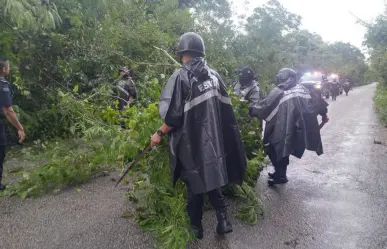 SSP refuerza operativo de asistencia a comunidades tras efectos de Helene