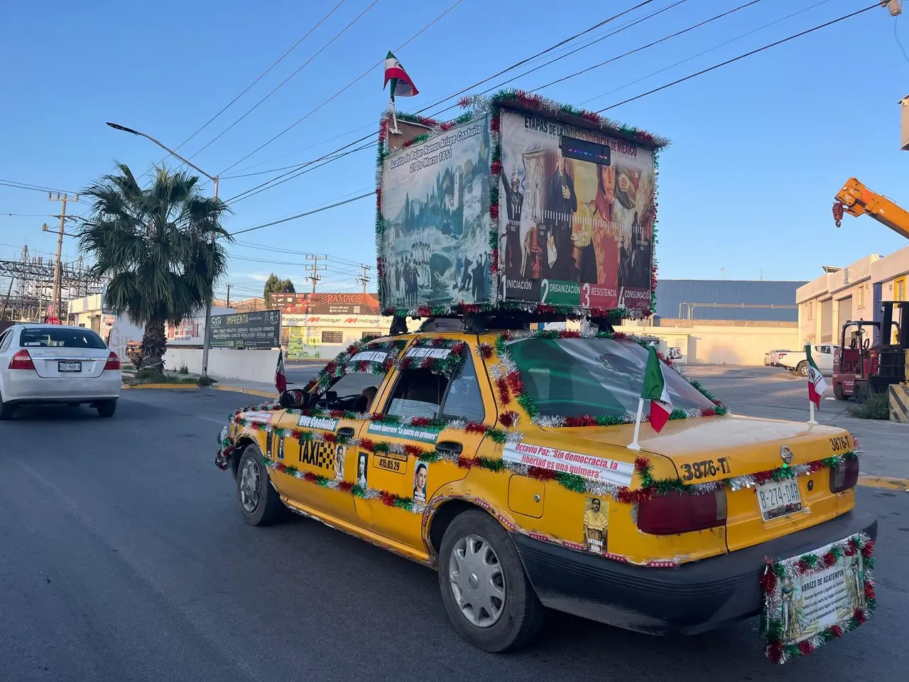 El taxi es un fenómeno en redes sociales. (Fotografía: Marco Juárez)