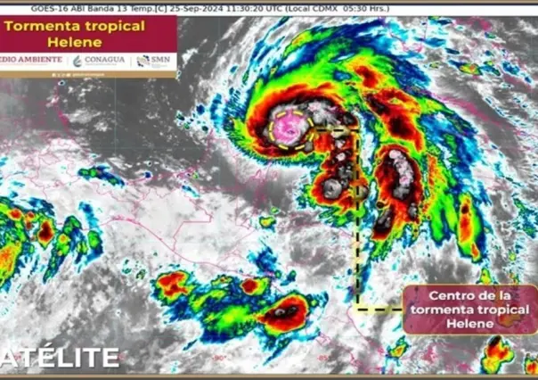 Quintana Roo en alerta por tormenta tropical Helene