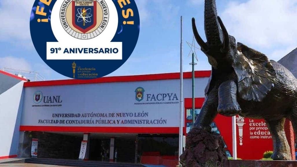 Celebra FACPYA el 91º aniversario de la UANL