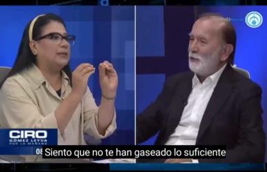 No te han gaseado lo suficiente: Epigmenio Ibarra agrede a reportera