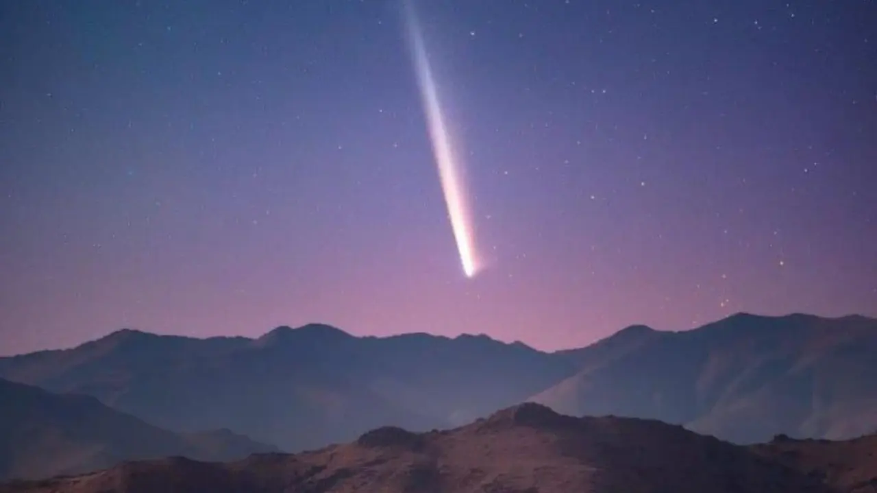En Durango, se podrá ver el cometa Tsuchinhan Atlas, mejor conocido como el cometa del siglo. Foto: Instagram/ @yuribeletsky.