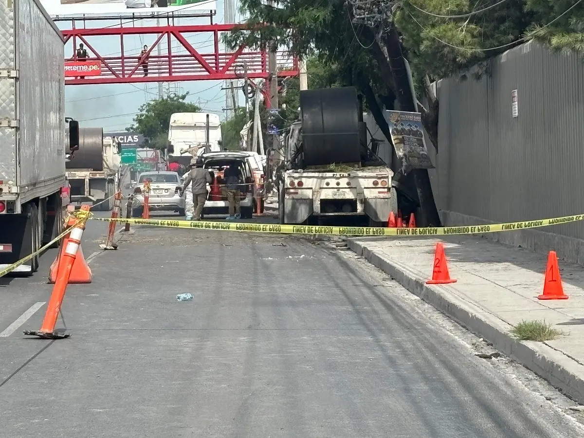 choque fatal ocurrió en la carretera a Miguel Alemán.  Foto: POSTA MX.