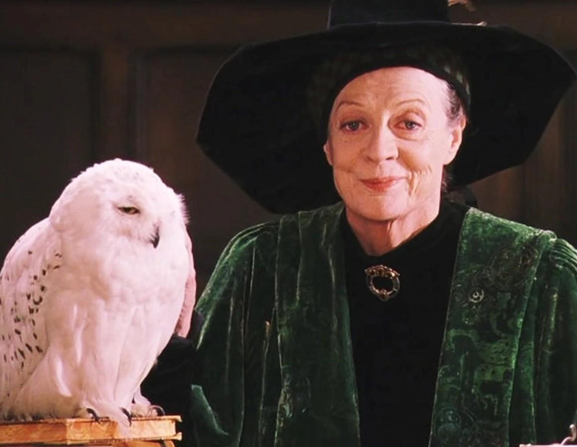 Maggie Smith, es reconocida por su papel como la Profesora Minerva McGonagal en la saga de Harry Potter. Foto: BBC.