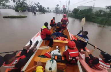 Acapulco bajo el agua tras el paso del huracán Jhon