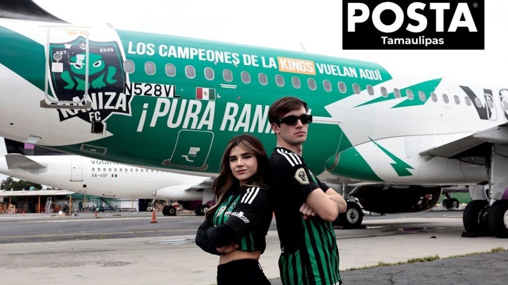 La Raniza FC presenta su avión con Volaris