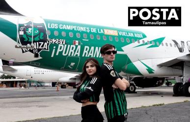 La Raniza FC presenta su avión con Volaris