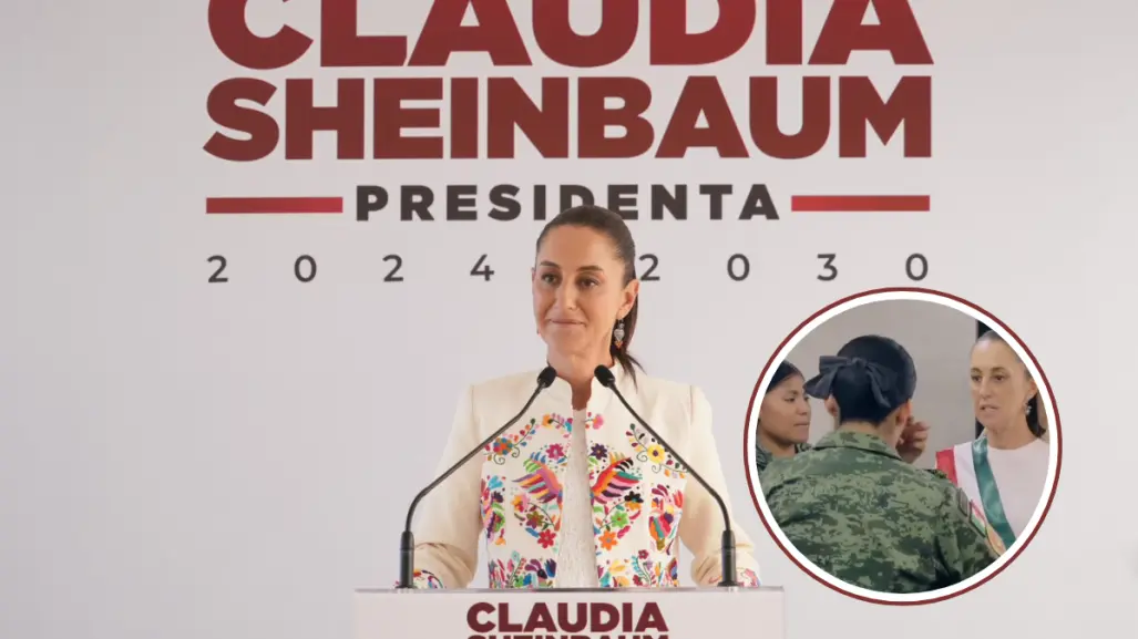 Revelan primeras pruebas de la banda presidencial de Claudia Sheinbaum VIDEO