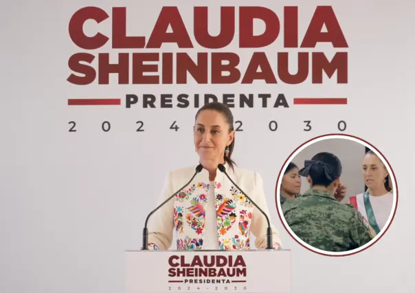 Revelan primeras pruebas de la banda presidencial de Claudia Sheinbaum VIDEO