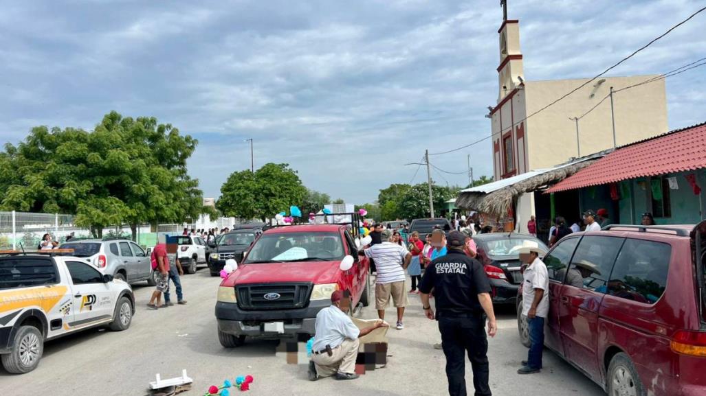 VIDEO: Camioneta arrolla a feligreses durante peregrinación en Tamaulipas