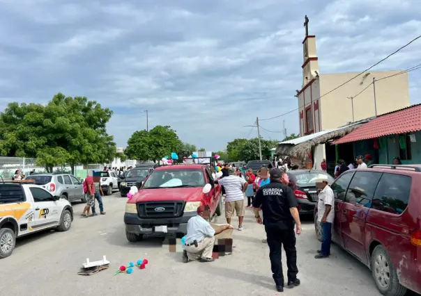 VIDEO: Camioneta arrolla a feligreses durante peregrinación en Tamaulipas