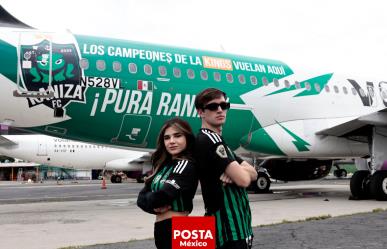 ¡El Vuelo del Triunfo! La Raniza FC revela su avión exclusivo de Volaris
