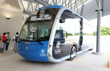 Inicia quinta ruta eléctrica Ie-tram entre La Plancha y Umán en Yucatán