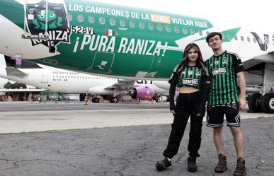 La Raniza FC y Volaris presentan el primer avión de la Kings League Américas