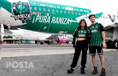Conoce el avión de La Raniza FC con Volaris