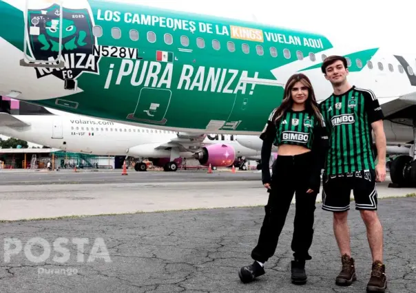Conoce el avión de La Raniza FC con Volaris