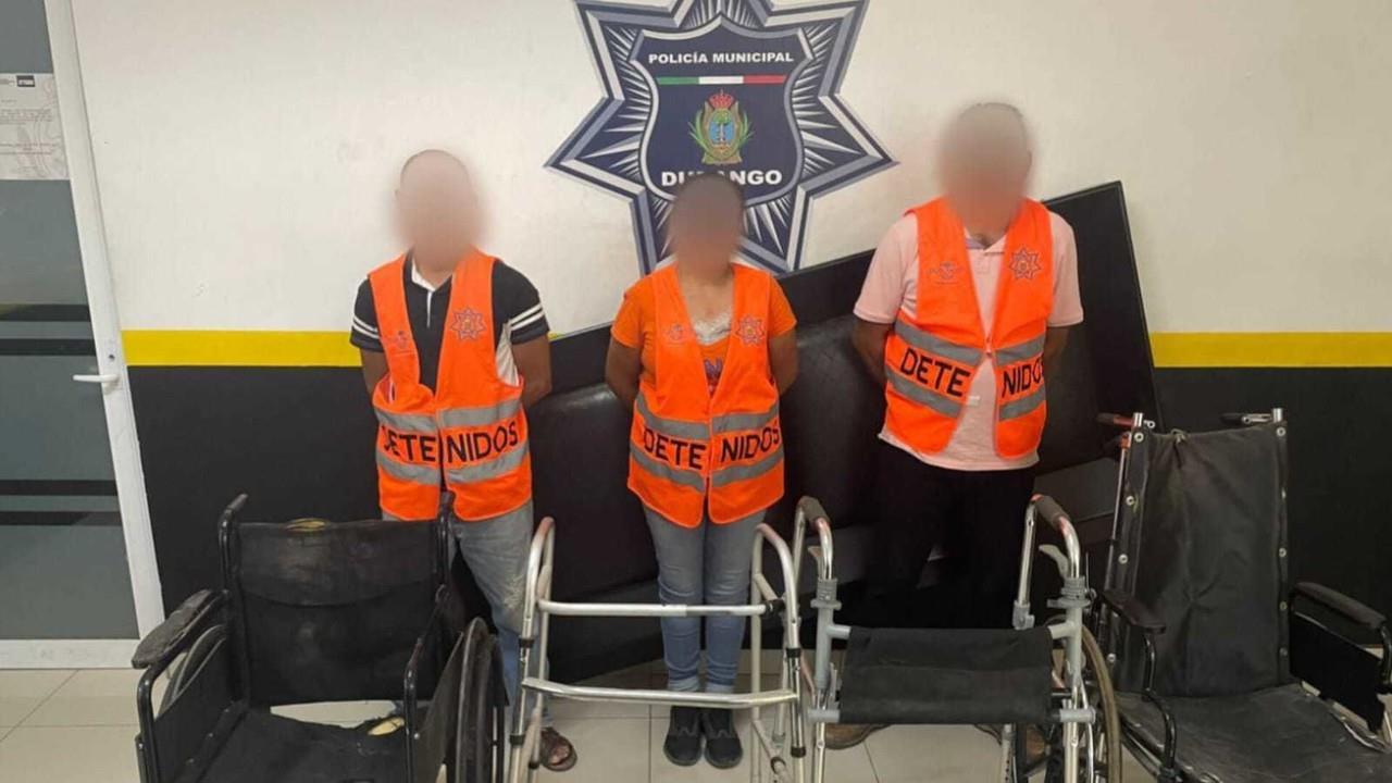 Los implicados fueron trasladados a los separos de la Estación Oriente para los trámites correspondientes. Foto: Cortesía.