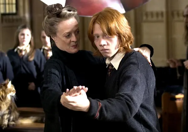 Rupert Grint y Tom Felton rinden tributo a Maggie Smith