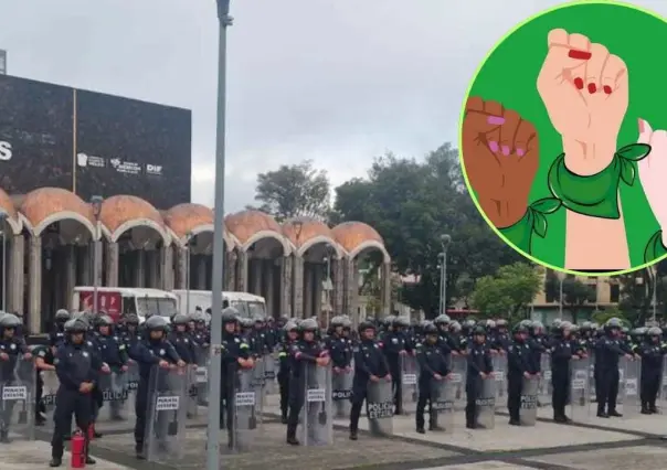 Toluca se prepara para las movilizaciones del 28S: Seguridad para manifestantes