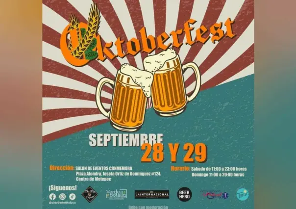 Vive la experiencia del Oktoberfest 2024 este fin de semana en Metepec