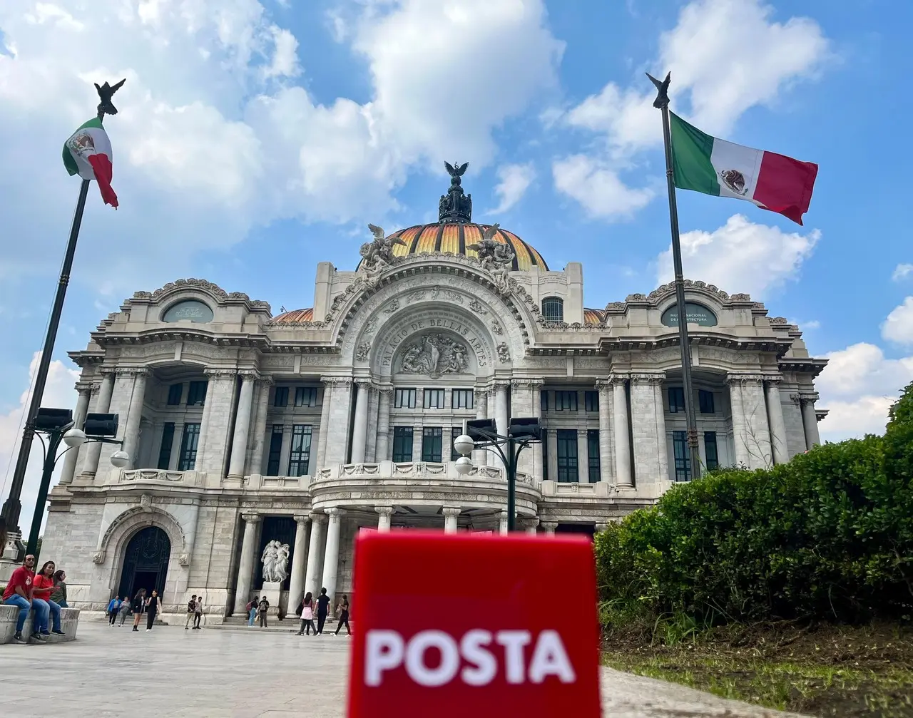 Cumple 90 años El Palacio de bellas artes Foto: Luis Ortega