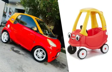 ¿Infancia desbloqueada? Se viraliza smart Cozy Coupe en Piedras Negras