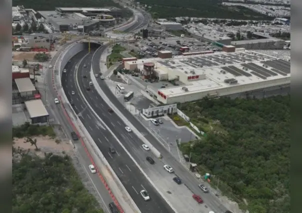Abren vialidad en obras de Paseo de Leones en Monterrey