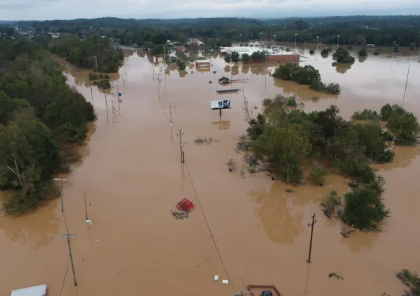 Devastadoras inundaciones en Estados Unidos tras el paso del huracán Helen