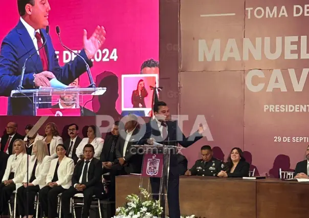 Toma protesta Manuel Guerra como alcalde de García