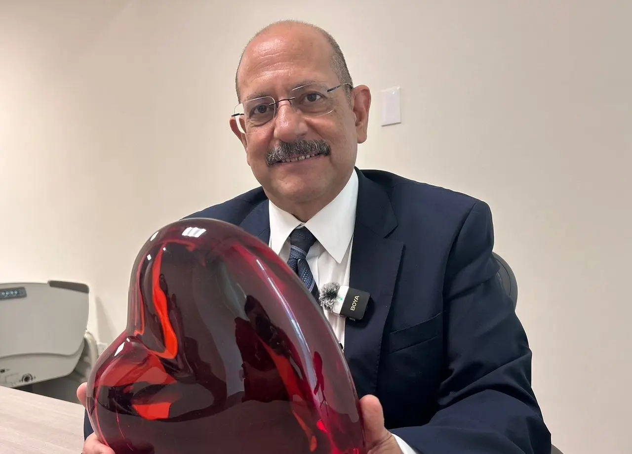 Dr. José Ramón Azpiri López, Coordinador Médico Cardiológico del Centro de Excelencia en la Atención del Ataque al Corazón en Christus Muguerza Hospital Alta Especialidad. Foto. Rosy Sandoval